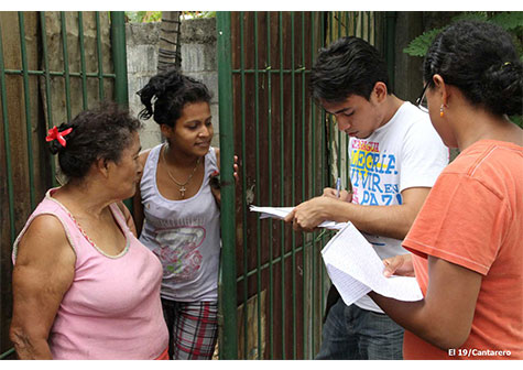 Promotoría Solidaria entrega Paquetes Alimentarios en Barrio José Santos López