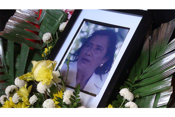 Dan último adiós a Felicita Zeledón en Posoltega