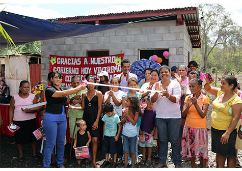Familias inauguran mejoramientos de emergencia en Río San Juan