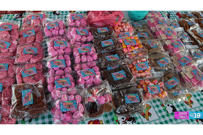 Nicaragüenses adquieren productos de la Purísima en Feria de la Economía Familiar