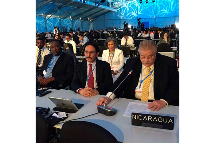 Nicaragua demanda resultados sólidos y robustos de la COP20