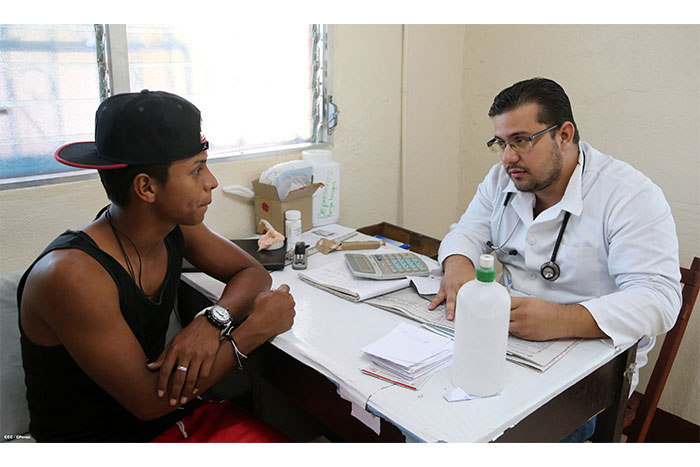 Gobierno remodela centro de salud en el Barrio Bertha Calderón