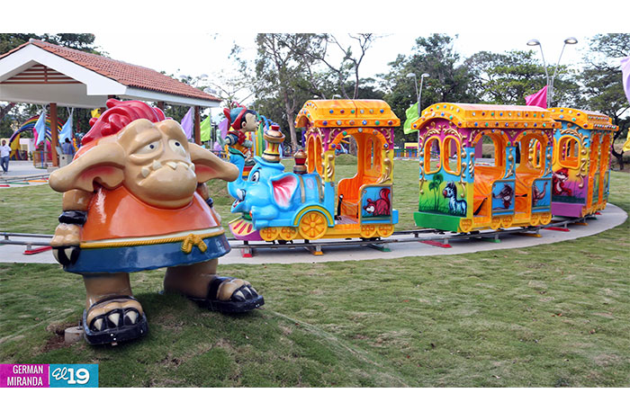 Todo listo para inauguración de quinta etapa del parque Luis Alfonso Velásquez