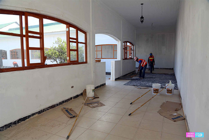 Gobierno rehabilita antiguo hospital Santiago de Jinotepe