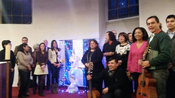 Comunidad nicaragüense en Alemania canta a la Purísima
