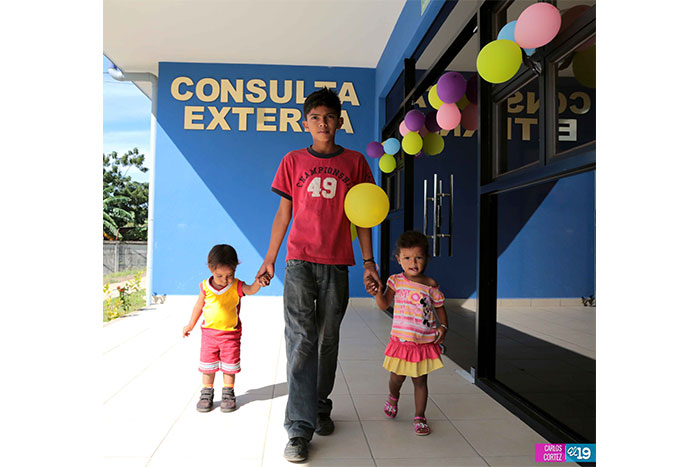 Pobladores de Ciudad Sandino inauguran Área de Consulta Externa en hospital municipal