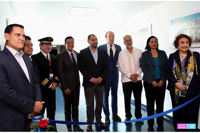 Arriba primer vuelo directo México-Managua