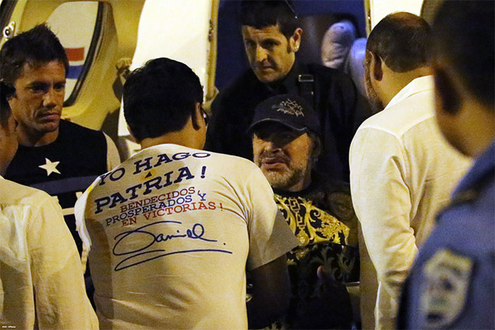 Arriba a Nicaragua Diego Armando Maradona