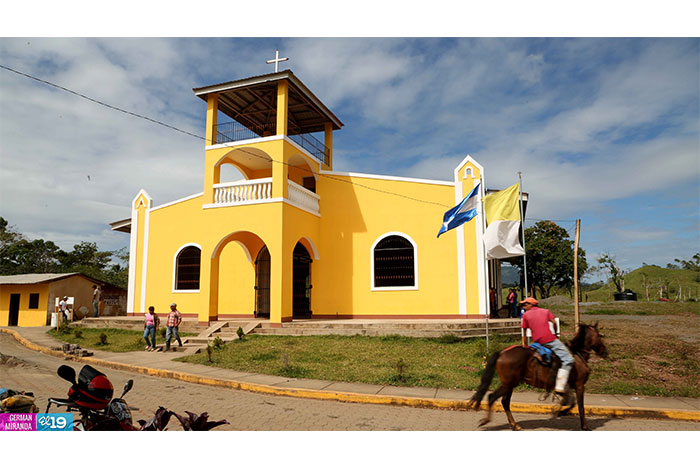 Comunidades de Santo Domingo en Chontales viven Tiempos de Luz