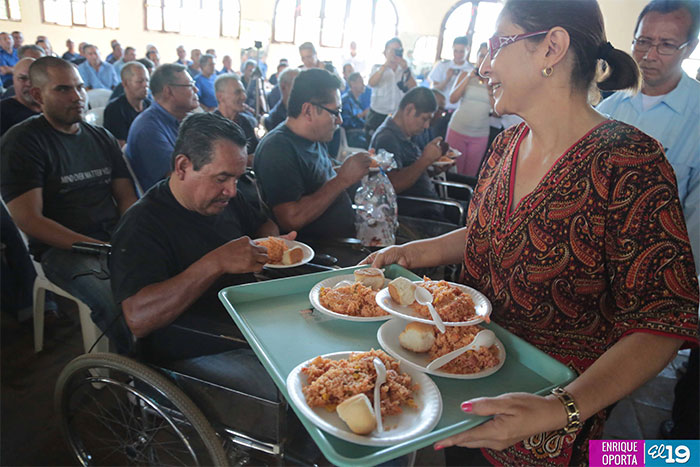 Privados de libertad celebran la Navidad