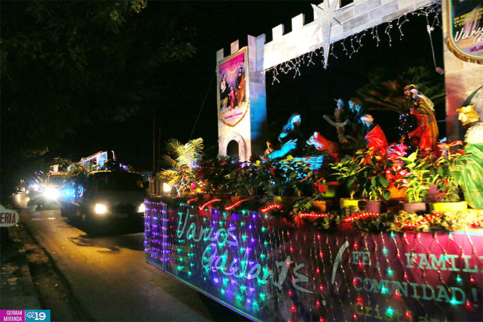 Belén recorre Managua
