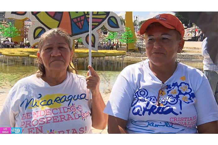 Nicaragüenses manifiestan en las calles alegría por inicio de construcción del Gran Canal de Nicaragua