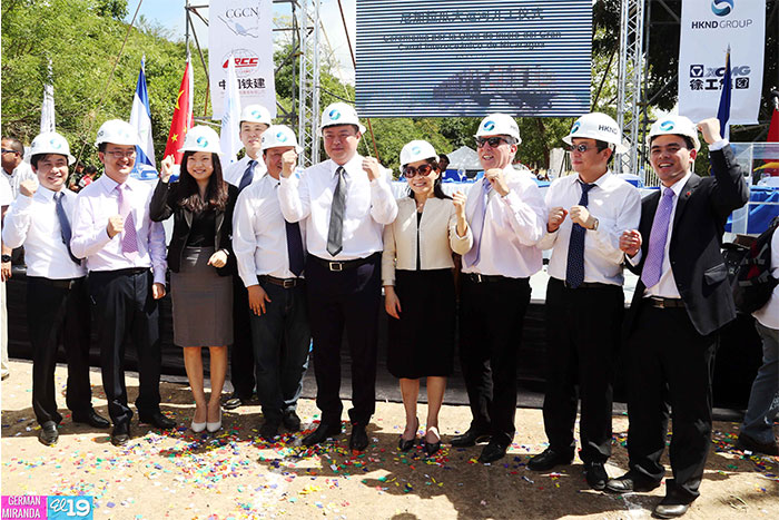 Realizan acto de inauguración de obras del Gran Canal en Rivas