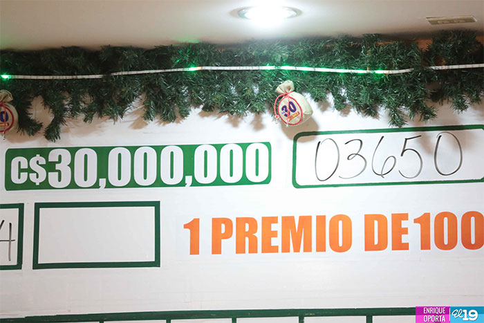 30 millones caen en Managua