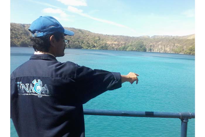 Aguas de Asososca presentan “volteo térmico” por bajas temperaturas