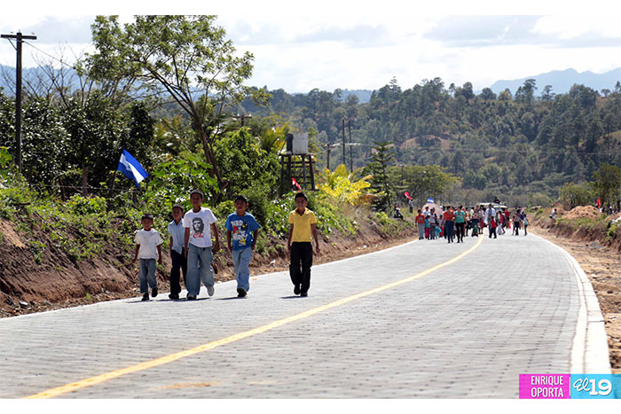Gobierno Sandinista mejora vías de acceso al municipio de Ciudad Antigua
