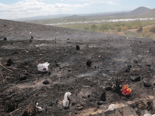 Controlan rápidamente incendio en La Chureca