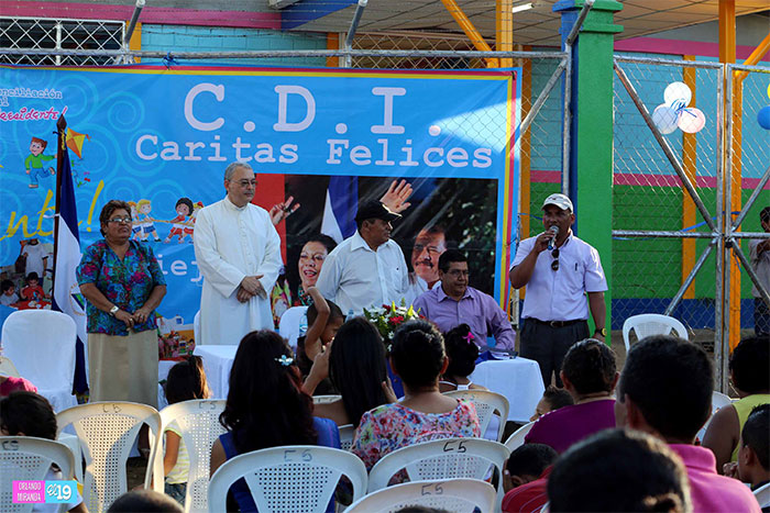 Gobierno inaugura CDI con capacidad para 60 niños en Chinandega y El Viejo