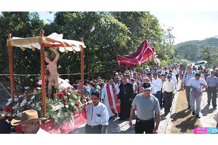 Achuapa festeja a su patrono San Sebastián Mártir