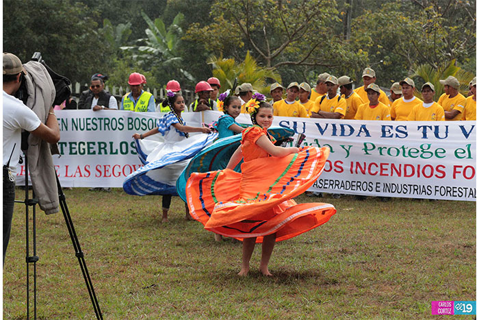 Lanzan campaña de prevención y control de incendios forestales en Nicaragua