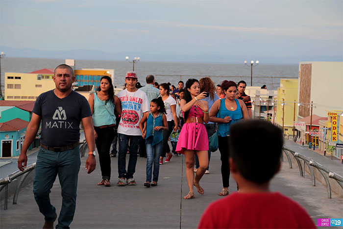 Espacios de recreación están llevando felicidad a los nicaragüenses