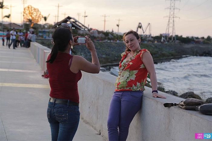 Espacios de recreación están llevando felicidad a los nicaragüenses