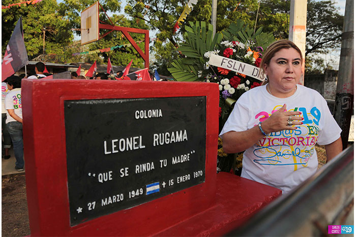Distrito IV conmemora gesta revolucionaria de Leonel Rugama