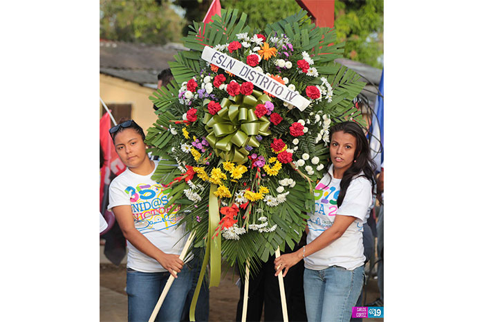 Distrito IV conmemora gesta revolucionaria de Leonel Rugama