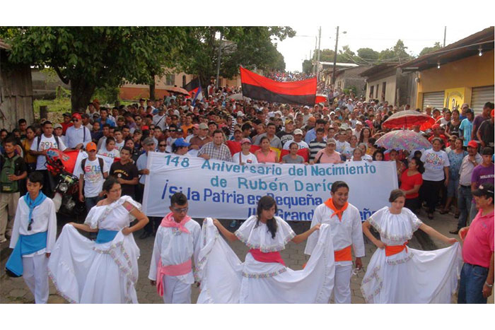 Matagalpa celebra 148 Natalicio de Nuestro Poeta Rubén Darío (VIDEO)