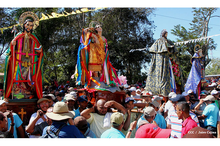 Derroche de fervor en tradicional Tope de los Santos