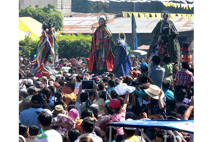 Derroche de fervor en tradicional Tope de los Santos