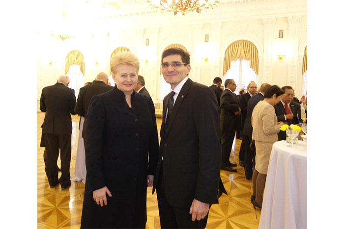 Nicaragua participa en encuentro del Cuerpo Diplomático en Lituania