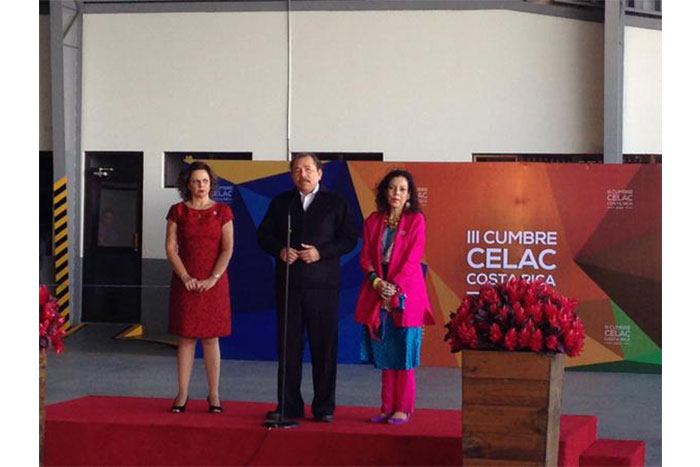 Presidente Daniel y Compañera Rosario en Costa Rica para participar en III Cumbre CELAC (VIDEO Y FOTOS)