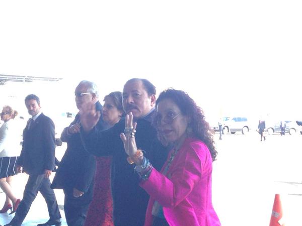 Presidente Daniel y Compañera Rosario en Costa Rica para participar en III Cumbre CELAC (VIDEO Y FOTOS)