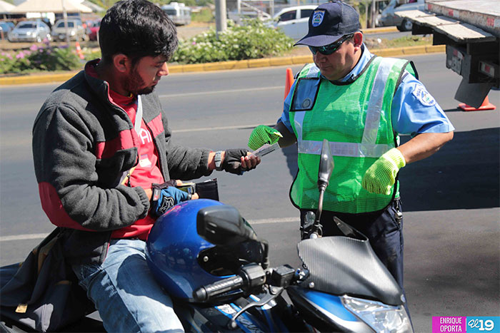Policía Nacional insta a conductores a manejar con responsabilidad