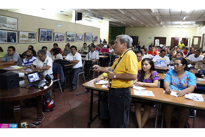 Departamento de Managua se capacita en gestión de riesgo