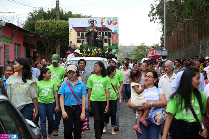 Comunidad Salesiana de Masaya conmemora 200 años del nacimiento de San Juan Bosco