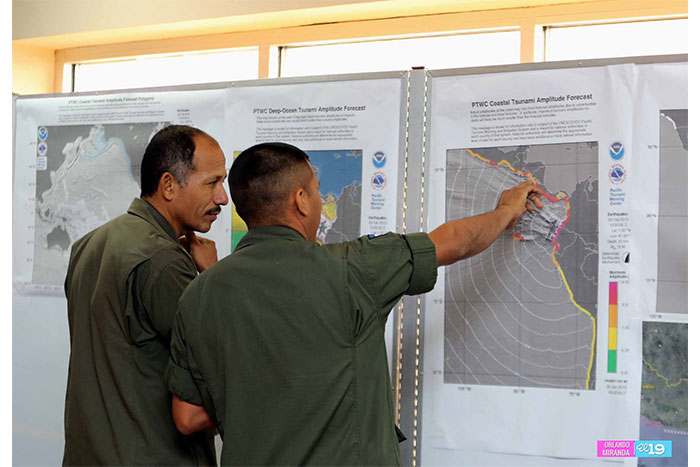 Nicaragua pone a prueba en la región su efectivo Sistema de Alerta Temprana ante tsunamis