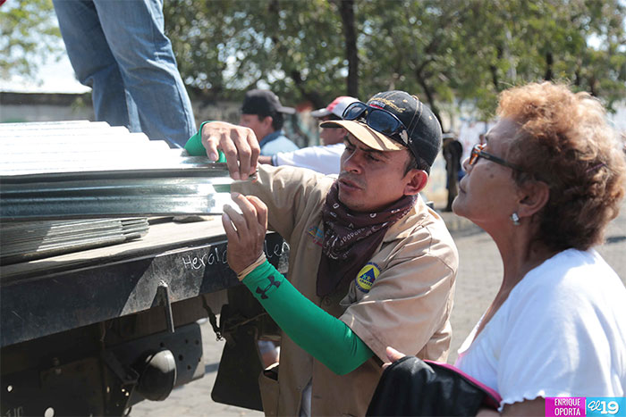 Gobierno garantiza entrega de Plan Techo a familias del Distrito IV de Managua