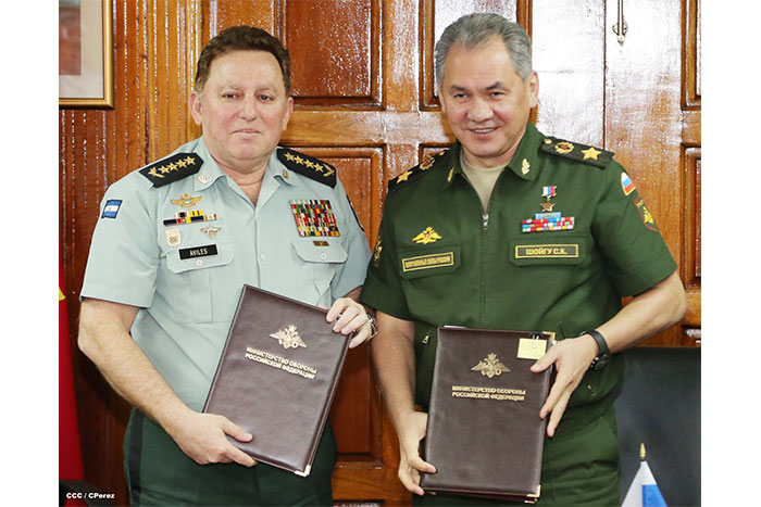 Nicaragua y Rusia ratifican convenios para combatir el narcotráfico