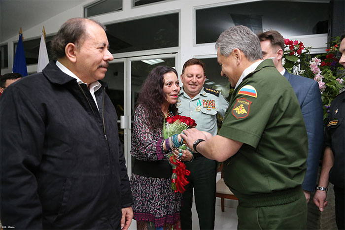 Presidente Daniel se reúne con Ministro de Defensa de Rusia