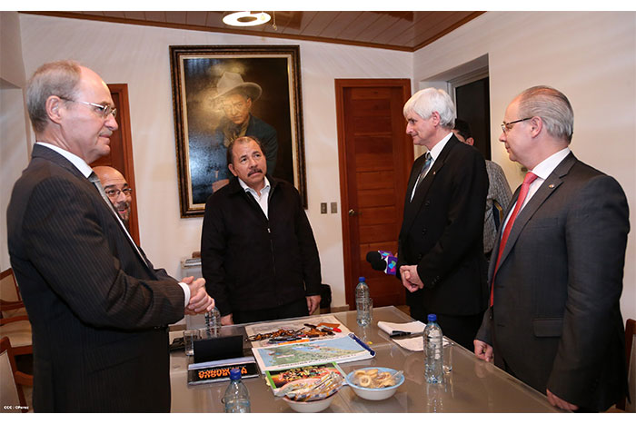 Presidente Daniel sostiene encuentro con delegación de parlamentarios alemanes