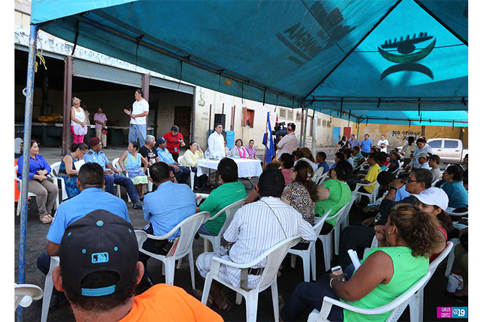 Continúan asambleas de seguridad ciudadana en mercados capitalinos