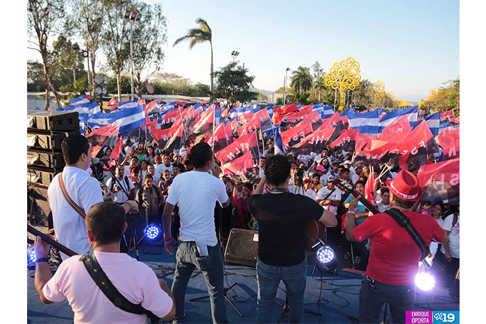 Pueblo de Nicaragua expresa su respaldo incondicional hacia Venezuela