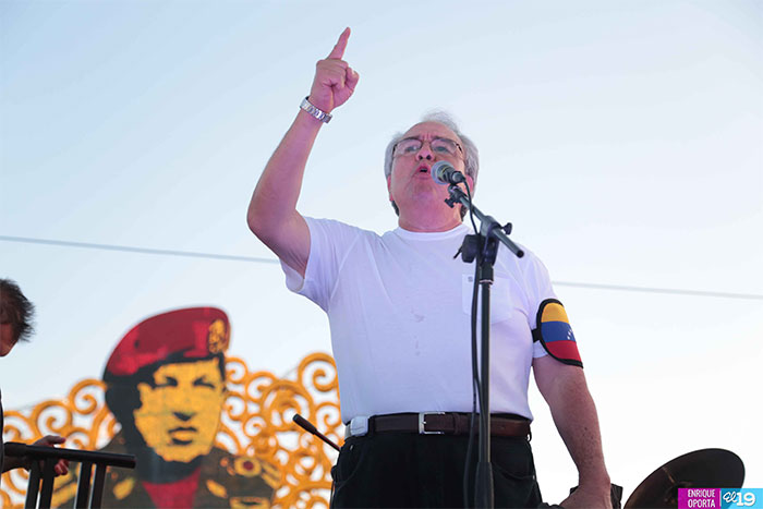 Pueblo de Nicaragua expresa su respaldo incondicional hacia Venezuela