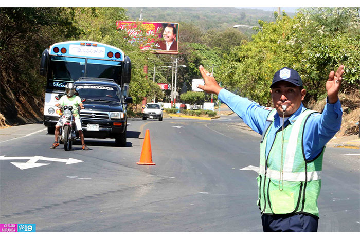 Policía Nacional garantiza seguridad en carreteras y puntos turísticos de Nicaragua