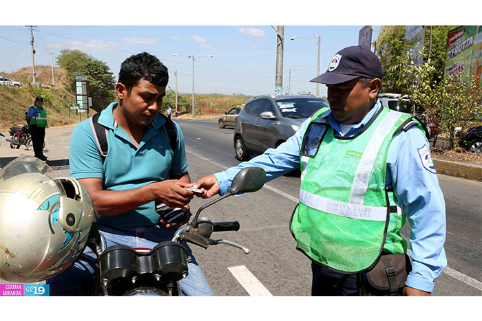 Policía Nacional garantiza seguridad en carreteras y puntos turísticos de Nicaragua
