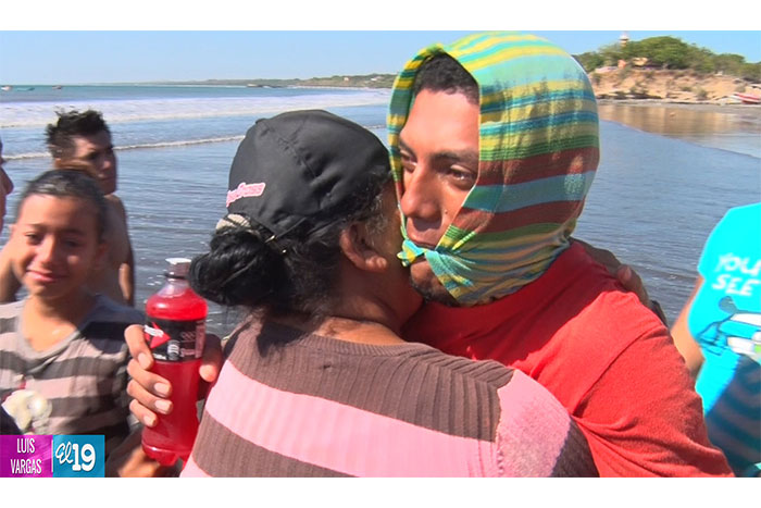 Rescatan a cuatro pescadores desaparecidos en Masachapa