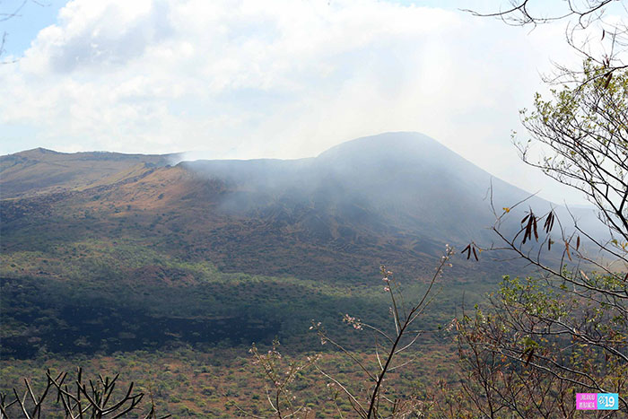 Controlan incendio en comunidades cercanas al Volcán Masaya