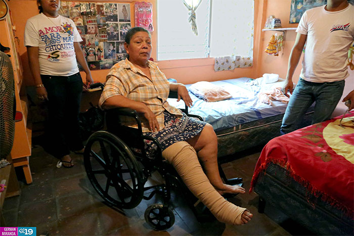 Promotoría Solidaria entrega sillas de ruedas a adultos mayores y personas con discapacidad en Ticuantepe
